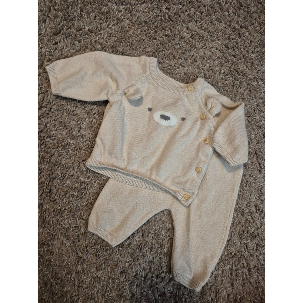 H&M Baby Bear Sweater and Pants Set size preemie